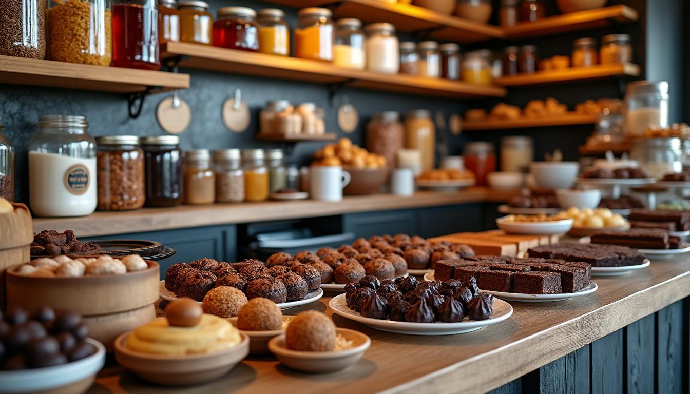 upptäck läckra och enkla recept för att baka med sötströ. från tårtor till kakor, gör dina desserter sockerfria och smakfulla. perfekt för hälsomedvetna bakälskare!